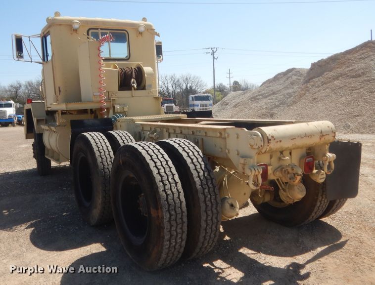 image for item HG9514 1981 Am General M916  truck cab and chassis