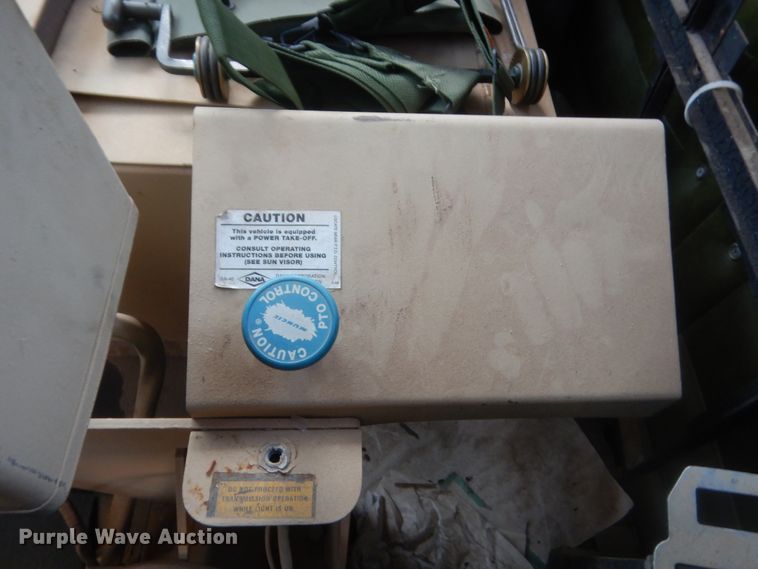 image for item HG9514 1981 Am General M916  truck cab and chassis