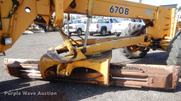 image for item HG9545 1989 John Deere 670B  motor grader