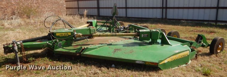 image for item HG9546 John Deere CX15  batwing rotary mower