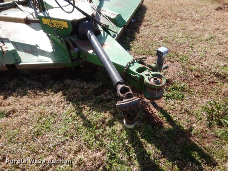 image for item HG9546 John Deere CX15  batwing rotary mower