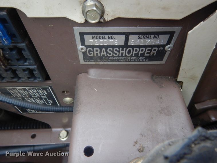 image for item HG9575 Grasshopper 725D  ZTR lawn mower