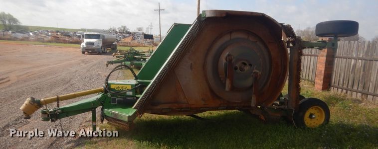 image for item HG9690 2017 John Deere CX15  batwing rotary mower