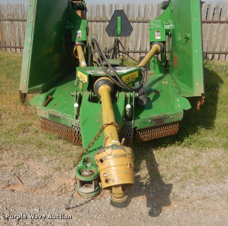 image for item HG9690 2017 John Deere CX15  batwing rotary mower