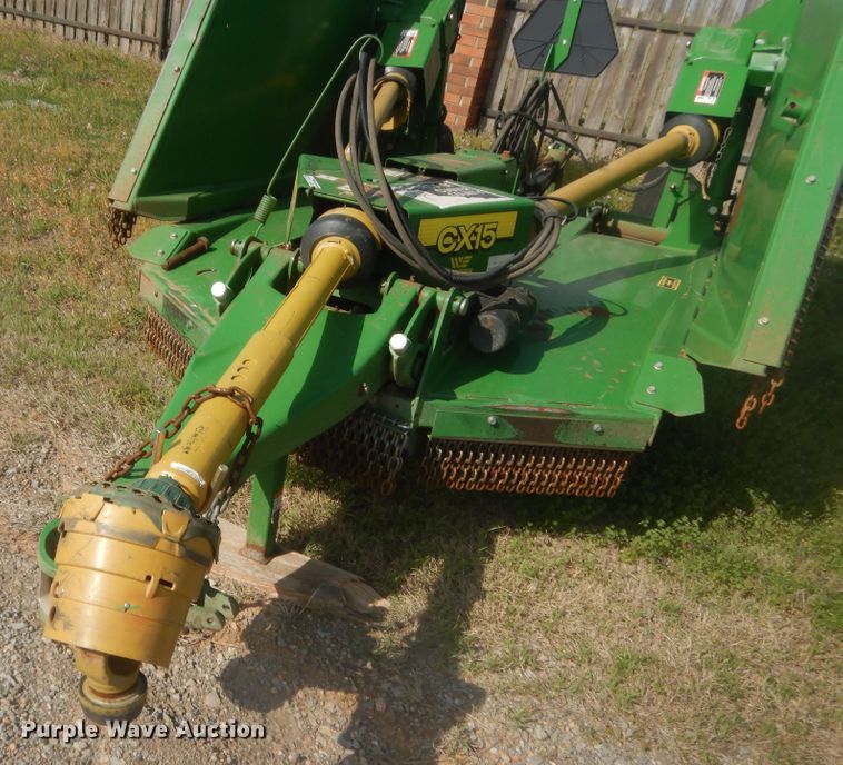 image for item HG9690 2017 John Deere CX15  batwing rotary mower