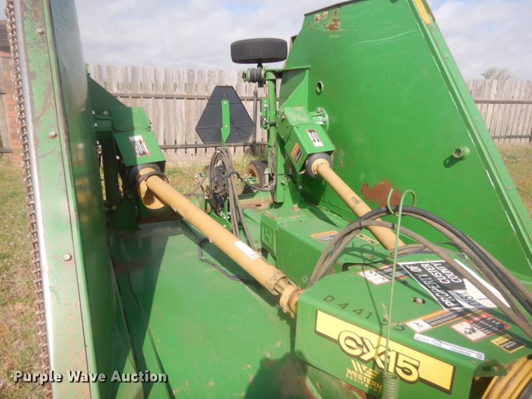 image for item HG9690 2017 John Deere CX15  batwing rotary mower