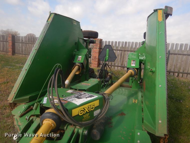 image for item HG9690 2017 John Deere CX15  batwing rotary mower