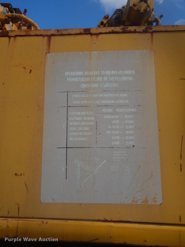 image for item HG9691 1969 P & H MT-250  truck crane