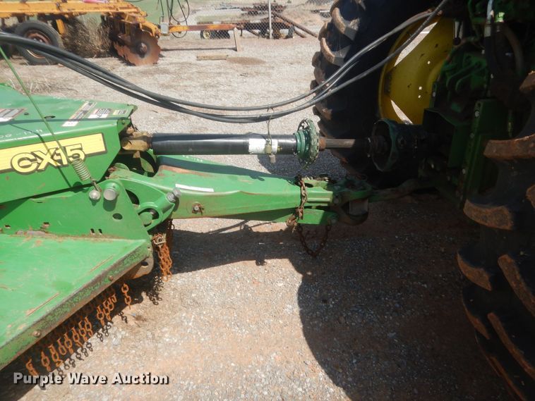 image for item HG9696 2014 John Deere CX15  batwing rotary mower