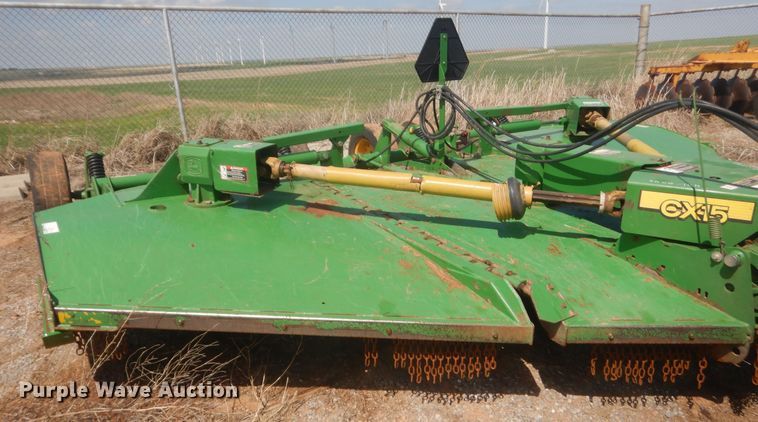 image for item HG9696 2014 John Deere CX15  batwing rotary mower