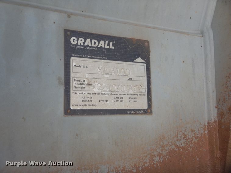 image for item HG9698 2005 Gradall XL3100  wheeled excavator