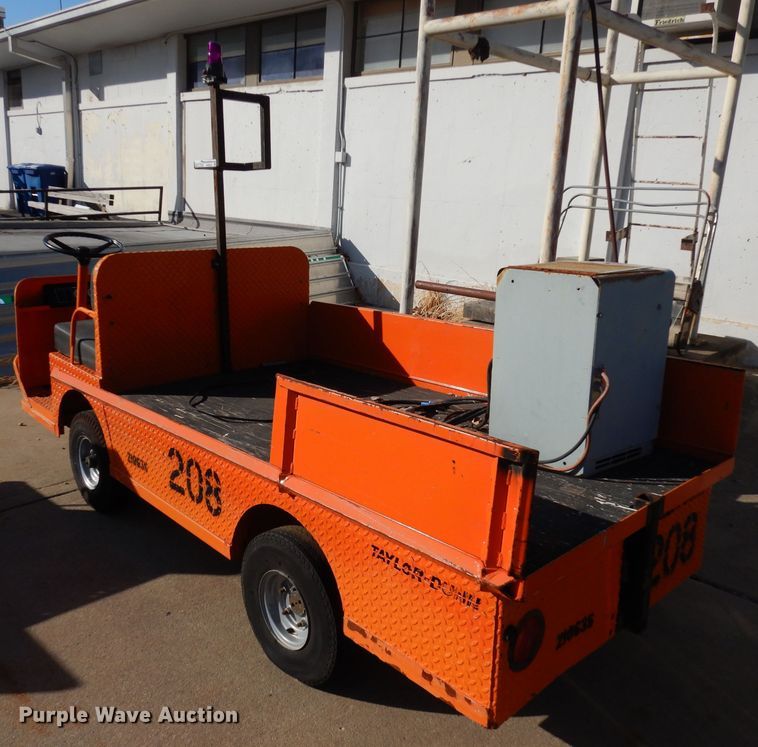 image for item HU9222 Taylor Dunn B248  utility cart