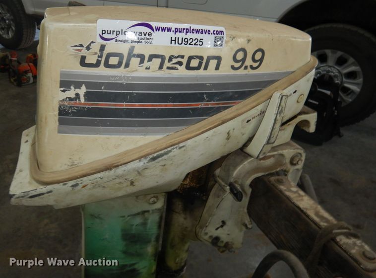image for item HU9225 Johnson Seahorse 9.9 outboard motor