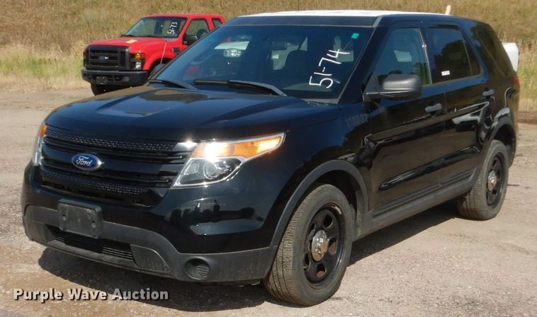 image for item HV9879 2013 Ford Explorer Police Interceptor  SUV