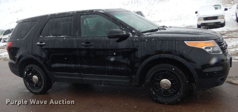 image for item HV9879 2013 Ford Explorer Police Interceptor  SUV