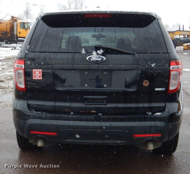 image for item HV9879 2013 Ford Explorer Police Interceptor  SUV