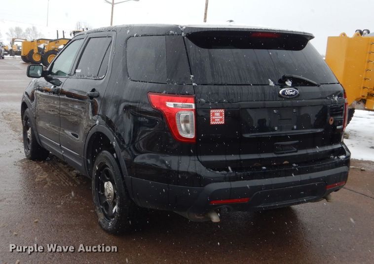 image for item HV9879 2013 Ford Explorer Police Interceptor  SUV
