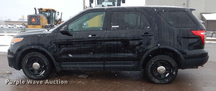 image for item HV9879 2013 Ford Explorer Police Interceptor  SUV