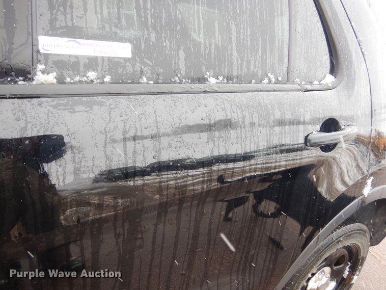 image for item HV9879 2013 Ford Explorer Police Interceptor  SUV