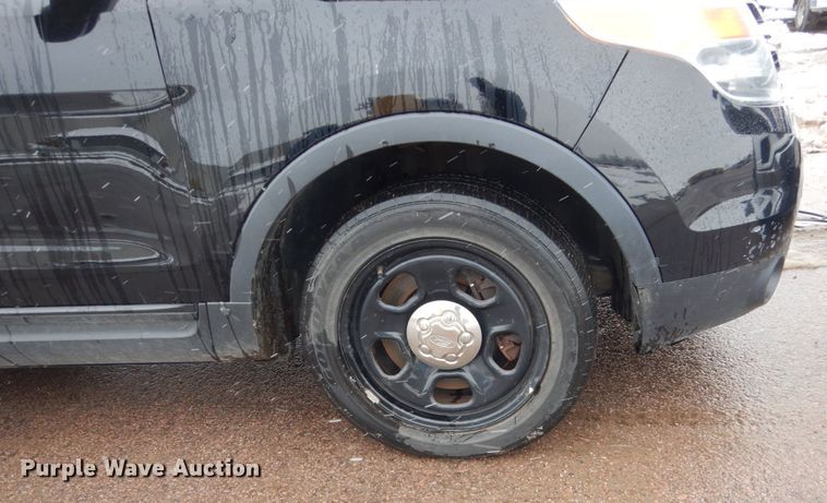 image for item HV9879 2013 Ford Explorer Police Interceptor  SUV