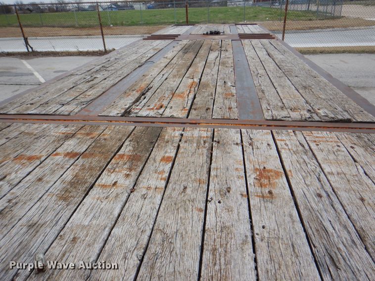 image for item HW9955 2007 Overbilt tilt deck equipment trailer