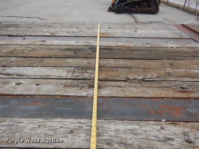 image for item HW9955 2007 Overbilt tilt deck equipment trailer