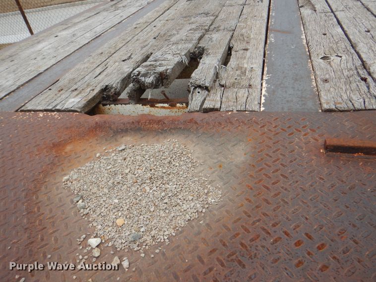 image for item HW9955 2007 Overbilt tilt deck equipment trailer