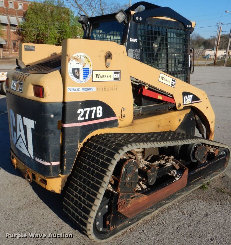 image for item HW9956 2005 Caterpillar 277B  tracked skid steer loader