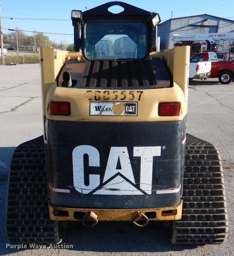 image for item HW9956 2005 Caterpillar 277B  tracked skid steer loader