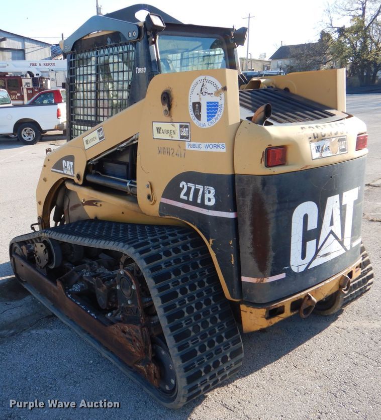 image for item HW9956 2005 Caterpillar 277B  tracked skid steer loader