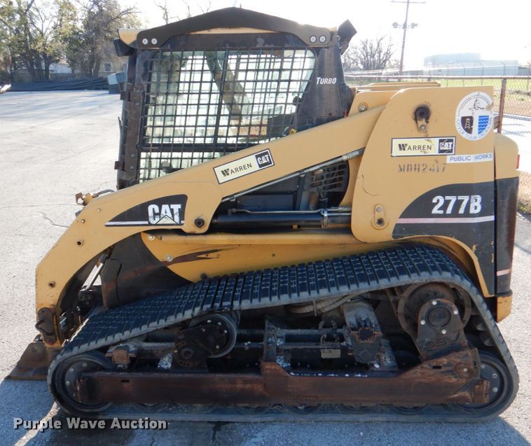 image for item HW9956 2005 Caterpillar 277B  tracked skid steer loader