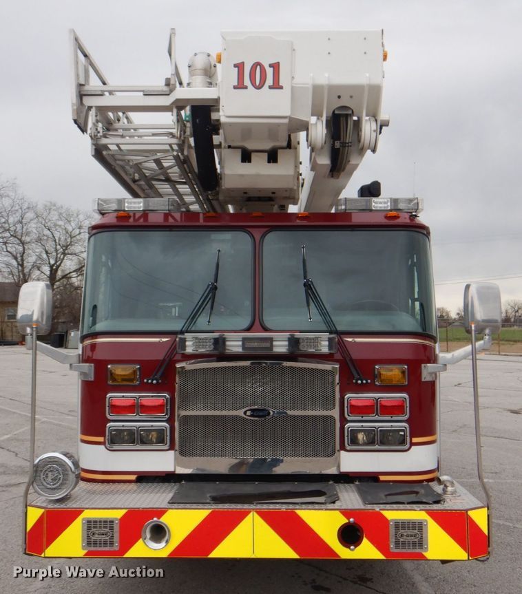 image for item HW9957 2012 E-one  ladder fire truck