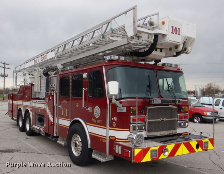 image for item HW9957 2012 E-one  ladder fire truck