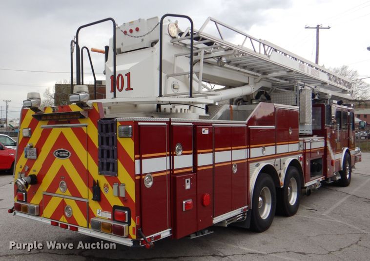 image for item HW9957 2012 E-one  ladder fire truck