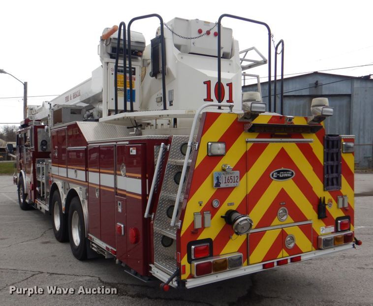 image for item HW9957 2012 E-one  ladder fire truck