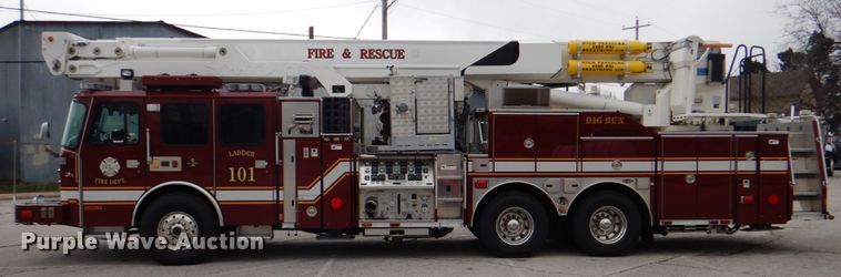 image for item HW9957 2012 E-one  ladder fire truck