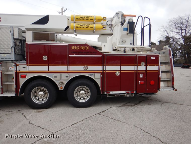 image for item HW9957 2012 E-one  ladder fire truck
