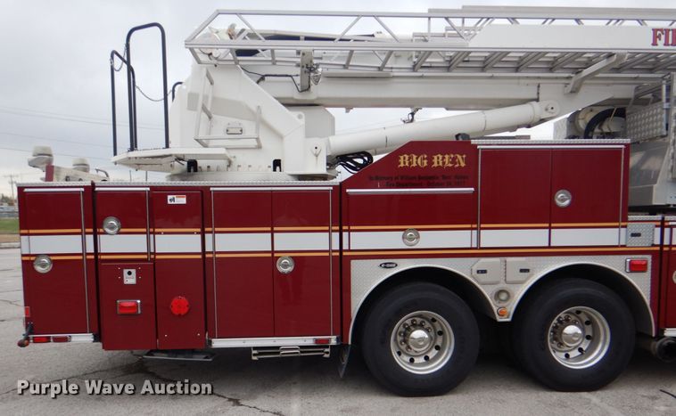 image for item HW9957 2012 E-one  ladder fire truck