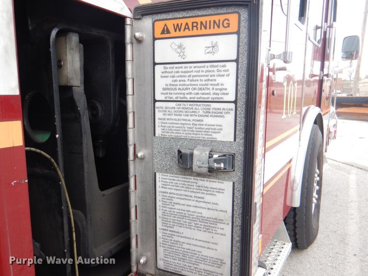 image for item HW9957 2012 E-one  ladder fire truck