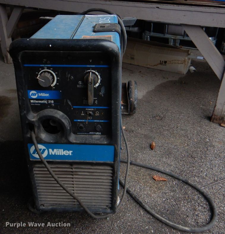 image for item HW9959 Miller Millermatic 210 Mig wire feed welder