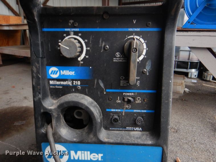 image for item HW9959 Miller Millermatic 210 Mig wire feed welder