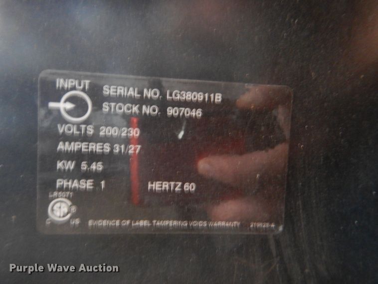 image for item HW9959 Miller Millermatic 210 Mig wire feed welder