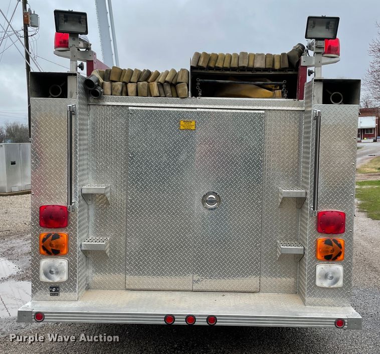 image for item II9324 1988 Ford CF8000 pumper fire truck