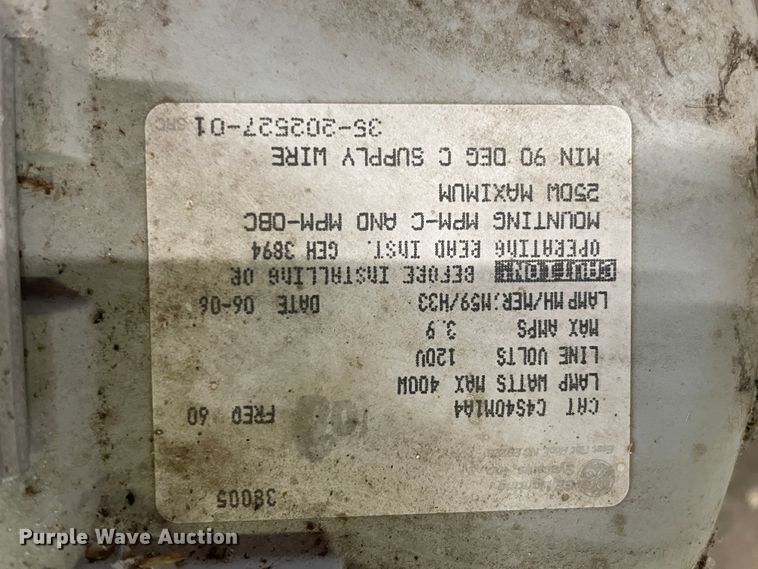 image for item II9326 (6) UL Luminaire lights