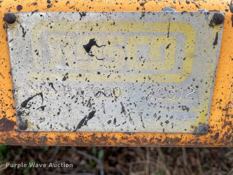 image for item II9330 Rosco RA2000 pot hole patcher