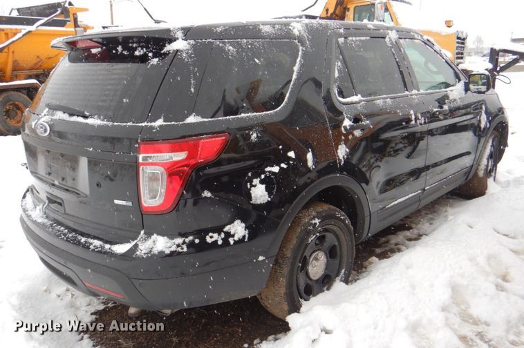 image for item II9790 Ford Explorer Police Interceptor  SUV