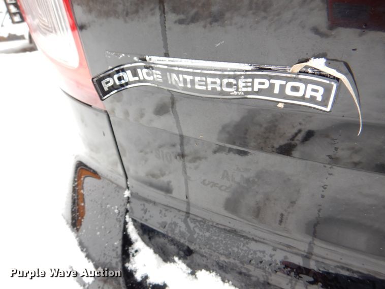 image for item II9790 Ford Explorer Police Interceptor  SUV