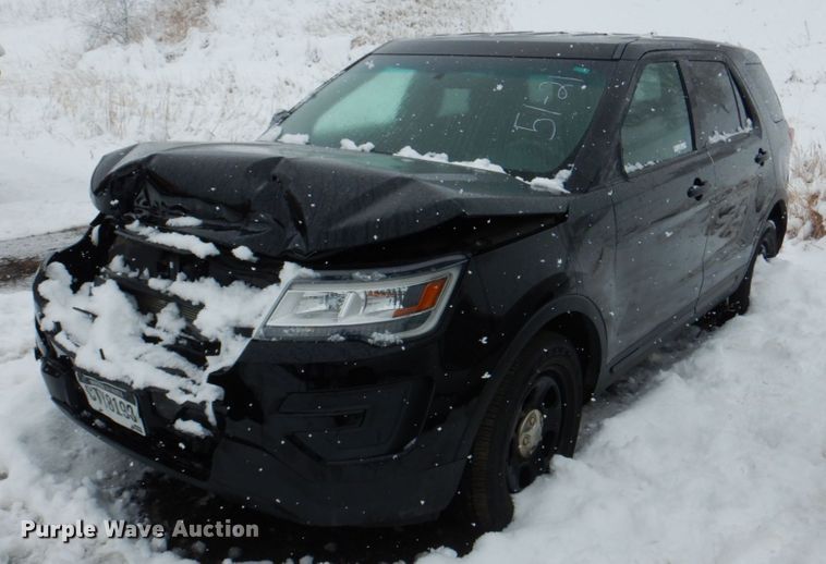image for item II9792 2016 Ford Explorer Police  SUV