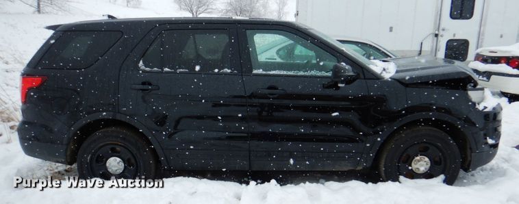 image for item II9792 2016 Ford Explorer Police  SUV