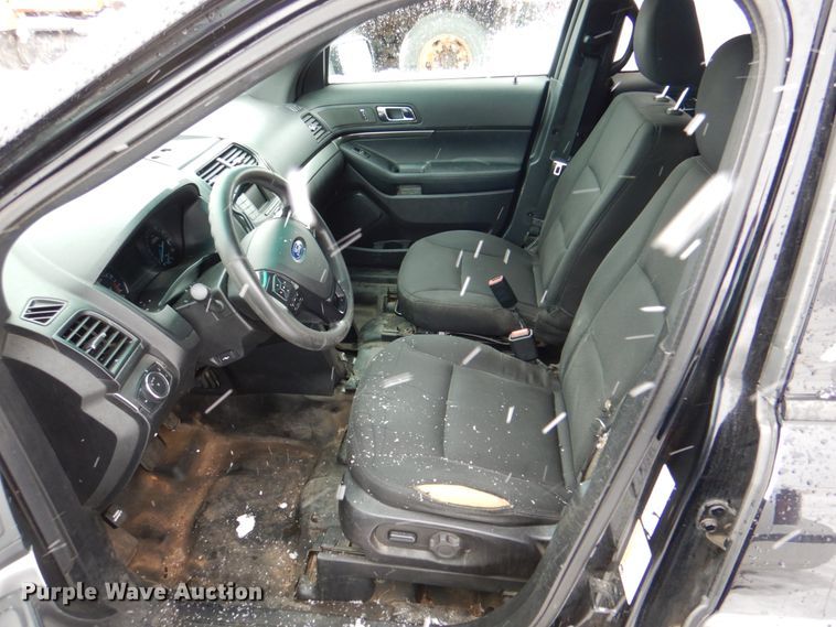 image for item II9792 2016 Ford Explorer Police  SUV